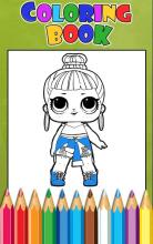 How To Color LOL Surprise Doll -lol ball pop 8截图2