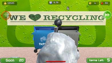 Recycle Free Throw Basketball - Educational Game截图4