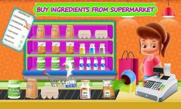 Colorful Cupcake Maker Factory: Bakery Shop Games截图1