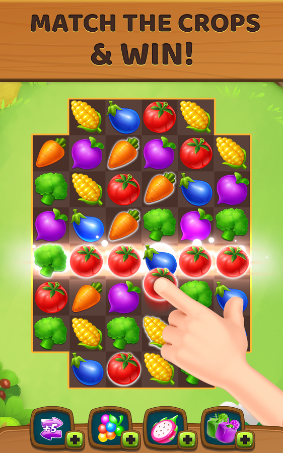 Pocket Farm - Match 3 Puzzle截图4