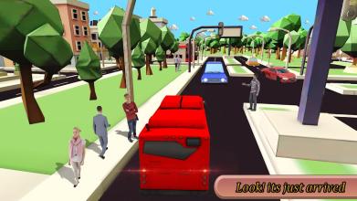 City Toon Bus Driving Game 2018截图5