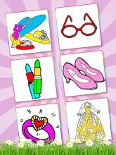 Fashion Dressup Beauty Coloring Book截图2