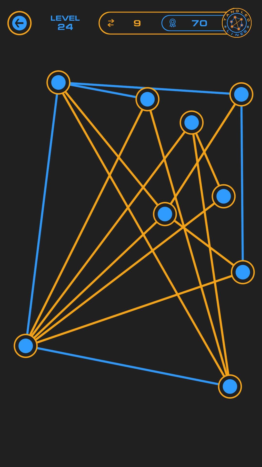 Tangled Lines (untangle the lines)截图5