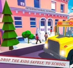 School Bus Driving Game Simulator 2018截图4