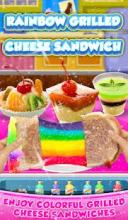 Rainbow Grilled Cheese Sandwich Maker! DIY cooking截图5