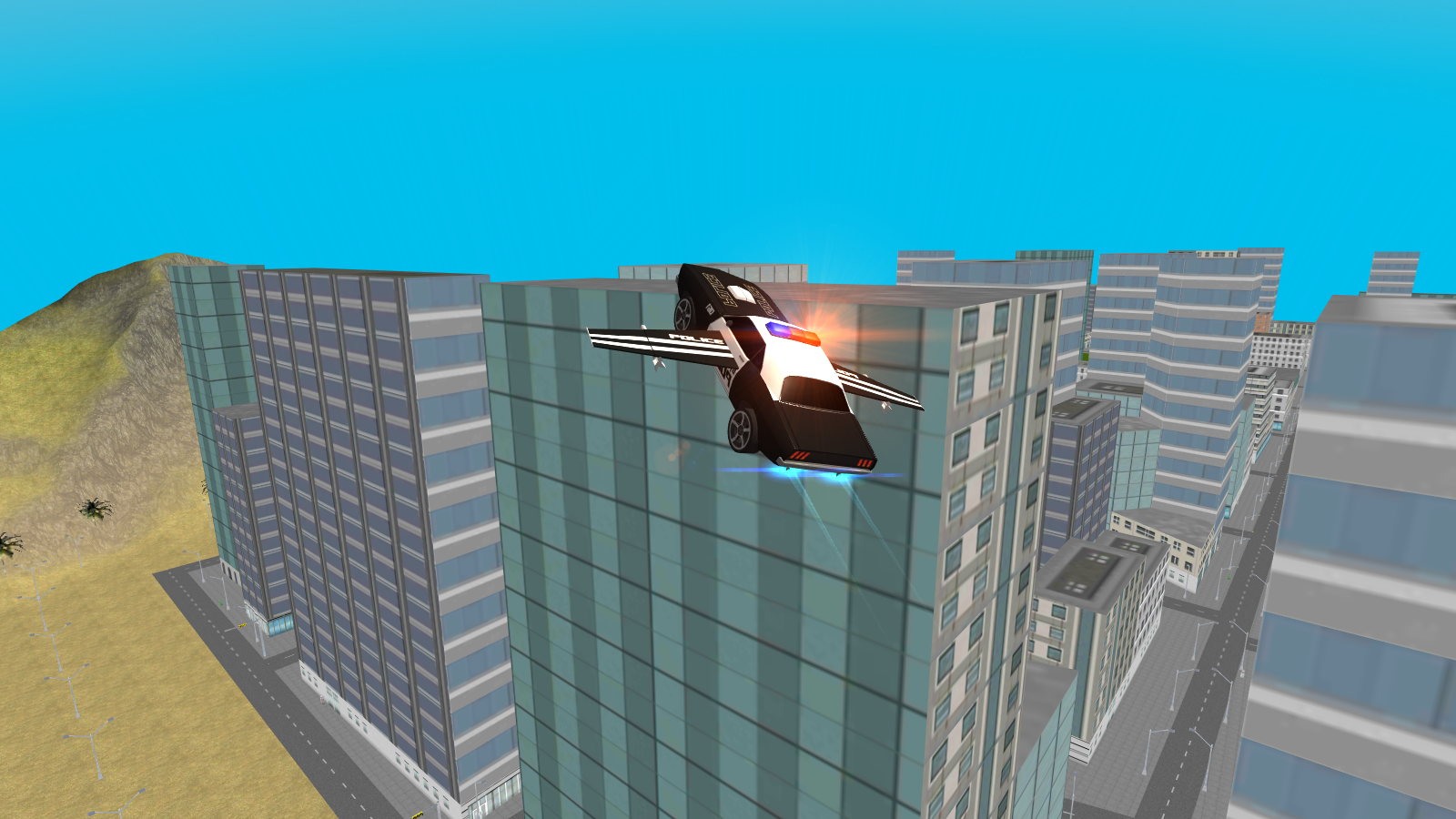 Flying Police Car: San Andreas截图4