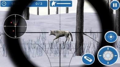 Wild Animal Hunting 3d Sniper Wolf Hunt in Jungle截图3