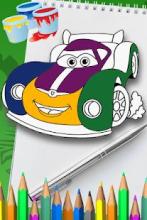 Cars Coloring - Book Paint截图2