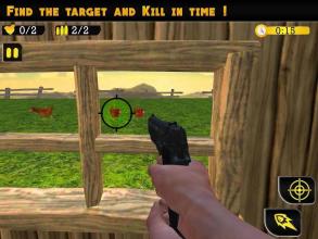 Crazy Chicken Shooter : Farm Hunting Game截图4