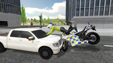 Police Bike Chase City Driving截图5