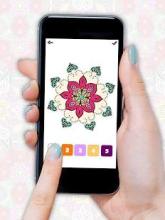 Mandala Color By Number Coloring Book截图3