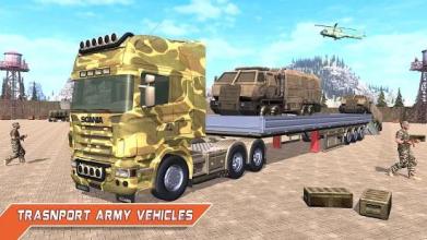 Offroad US Army Truck Driving: Military Transport截图5