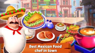 Mexican Food Kitchen Story Chef Cooking Games截图4