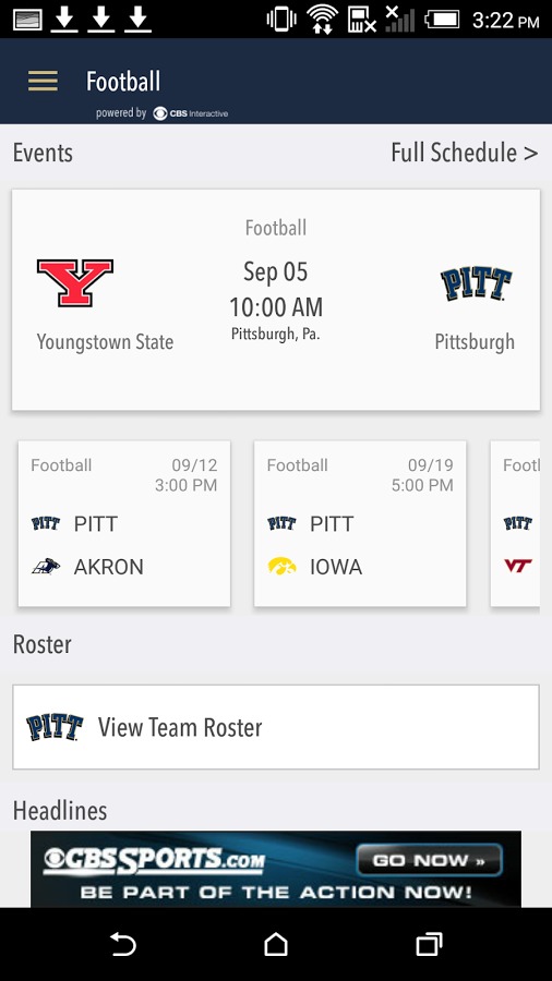 Pitt Gameday LIVE截图2