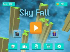 SkyFall 3D : Infinite Falldown截图4