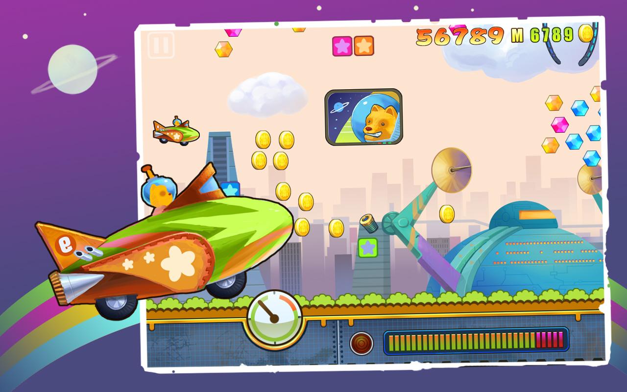 rocket racer 6 space;toy截图3