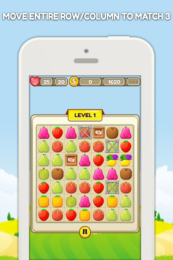 Fruiter - Match 3 Game Fruits截图2