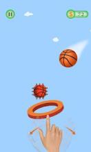 Reverse Ball Basket - Basketball Fire Goal Hero截图3