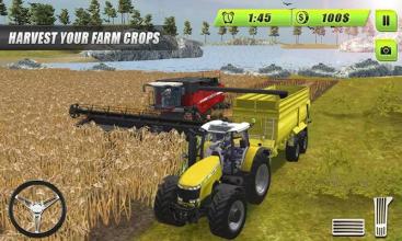 Real Farming Tractor Transporter Simulator 2018截图1