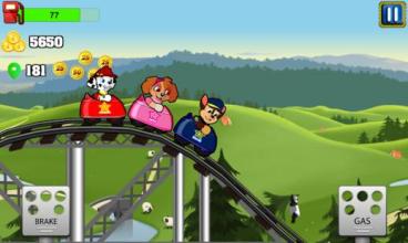 Paw Puppy Roller Coaster Patrol - paw games free截图1