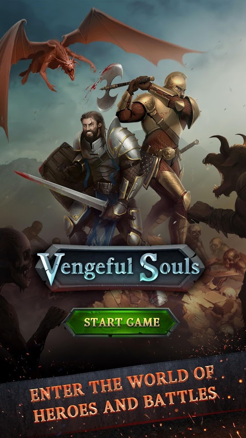 Vengeful Souls RPG: Heroes, Clans & Battles截图1