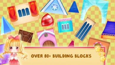 Princess Cherry Castle Blocks Construction Builder截图2