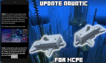 Addon Update Aquatic for MCPE截图3