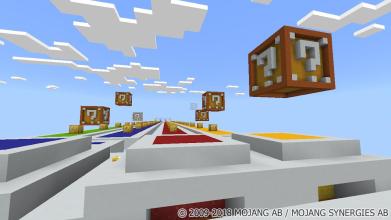 Lucky Blocks Race. MCPE Map截图5