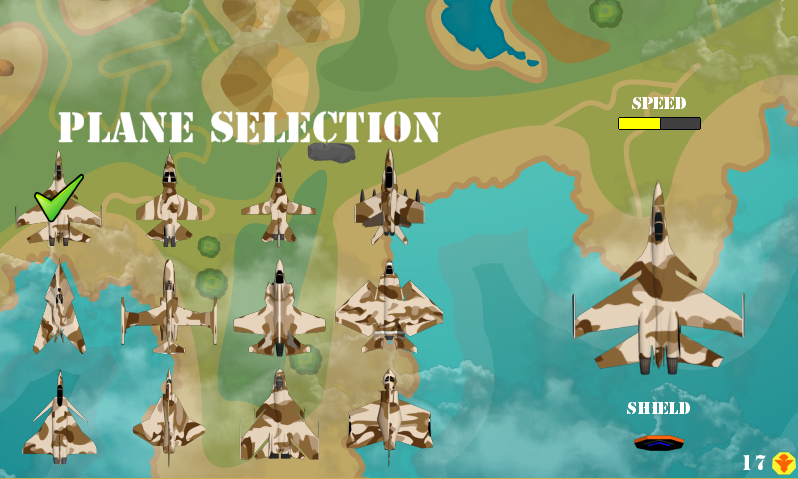 飞机战争游戏2截图1