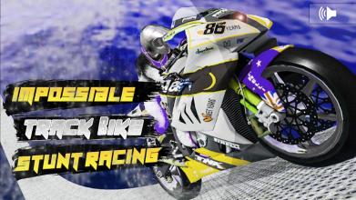 Moto Bike Stunt Racing : Impossible Track Game截图3