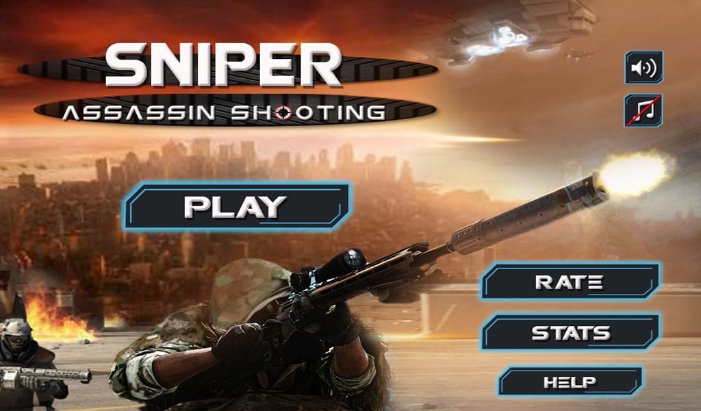 Sniper Assassin Shooting 3D截图1