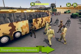 Us army soldiers transport- military bus transport截图5