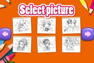 Manga Anime - Free Coloring Book & Paint Color截图3