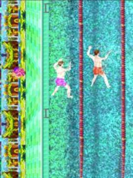 游泳池比赛 女孩的游戏截图