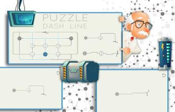 Puzzle Dash Line - Chanlenging Line Puzzle Game截图3