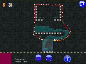 Physics Puzzles 1: Draw Line Drop Dots Brain On截图2