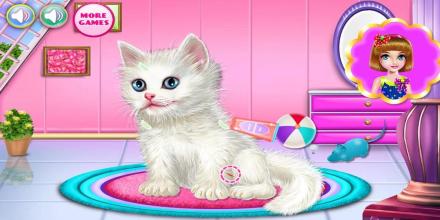 Kitty Care And Grooming - Spa Salon Games截图2