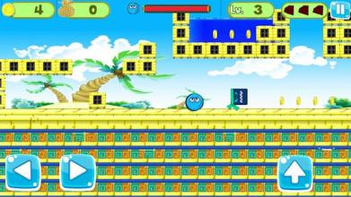 Blue Ball New Adventure Game:Jump,bounce截图5