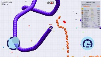 Slither Snake IO - Snake Battle 2018截图2