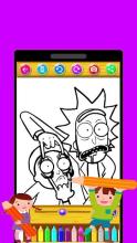 Coloring Book For Rick And Morty截图1