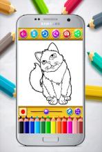 Cat Coloring Pages截图1