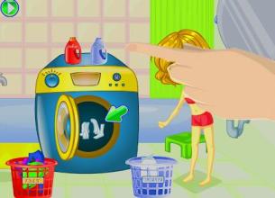 女孩游戏机械洗衣截图3