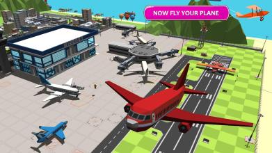 Airport Plane Craft: Real Plane Flying Simulator截图1