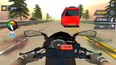 Moto racing - Traffic race截图5