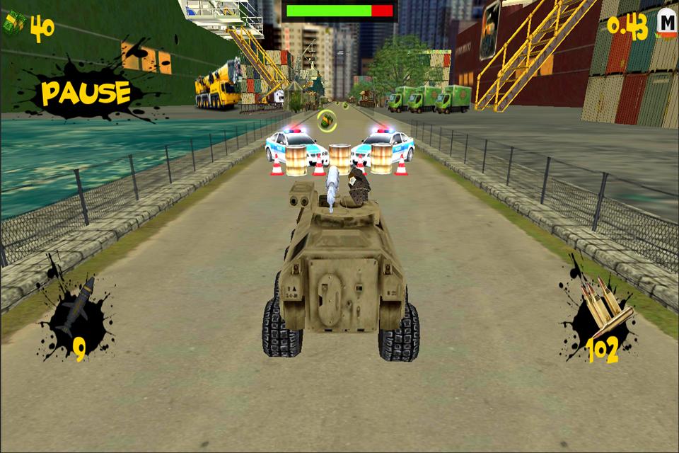 Crazy Tank Death Racing 3D截图3