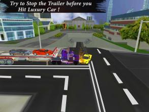 Car Transporter Truck : Heavy Trailer Parking Game截图3