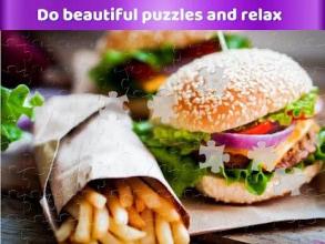 Fast Food Jigsaw Puzzles - Puzzle Games Free截图3