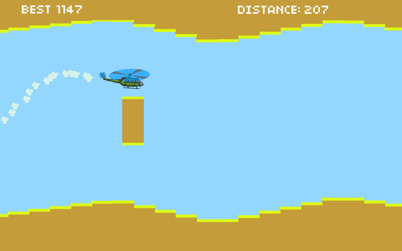 RETRY Helicopter Classic 8 bit截图2