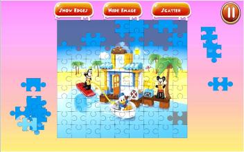 Jigsaw Mickey lego Kids截图1