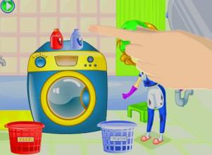 女孩游戏机械洗衣截图4